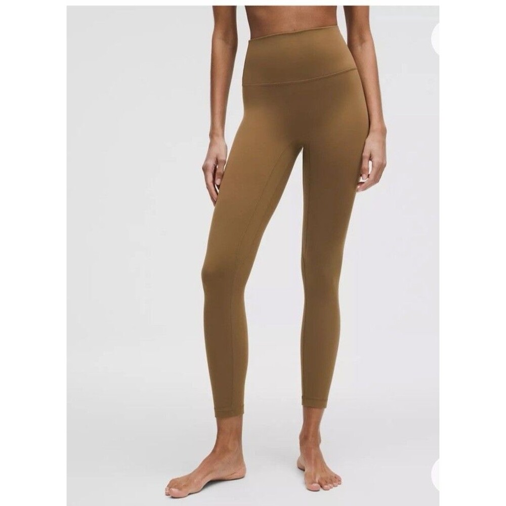 Lululemon Align High-Rise Leggings in Contour Nude Beige - Size L/XL Athleisure